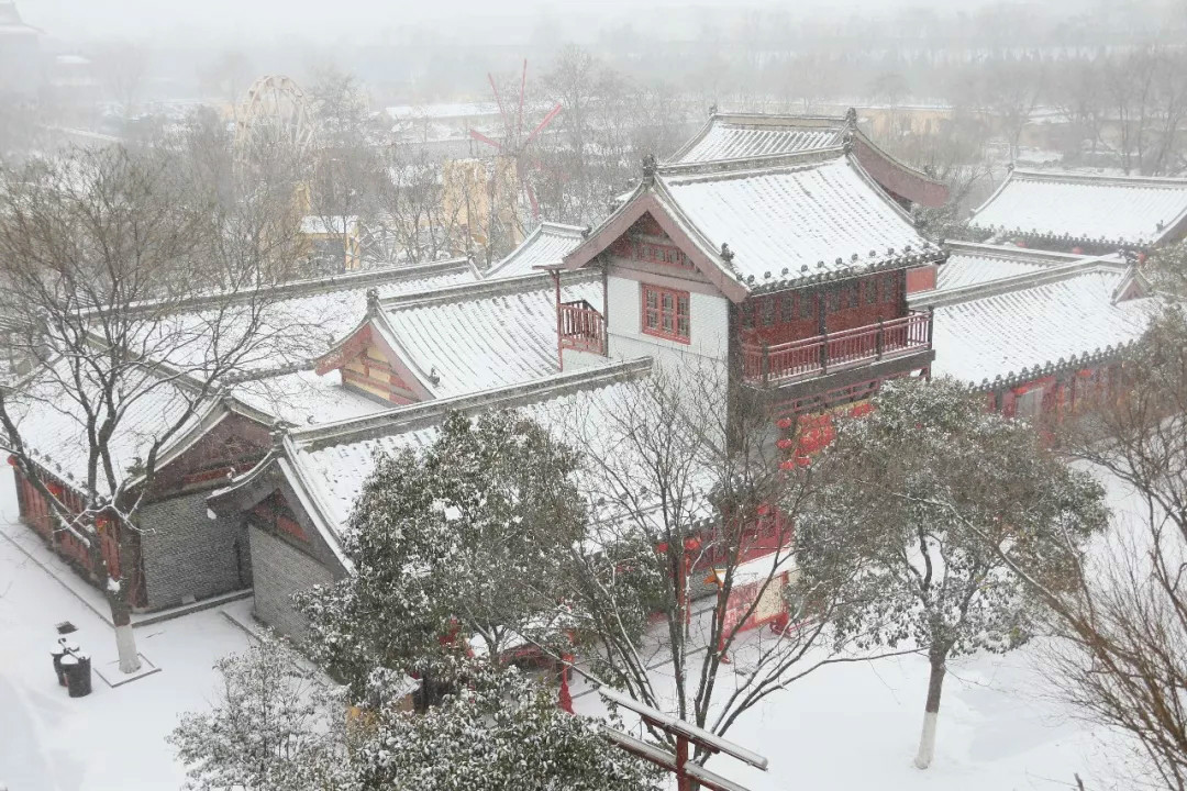 雪景版《清明上河图》,美得让人窒息! - 新闻&活动 - 清明上河园