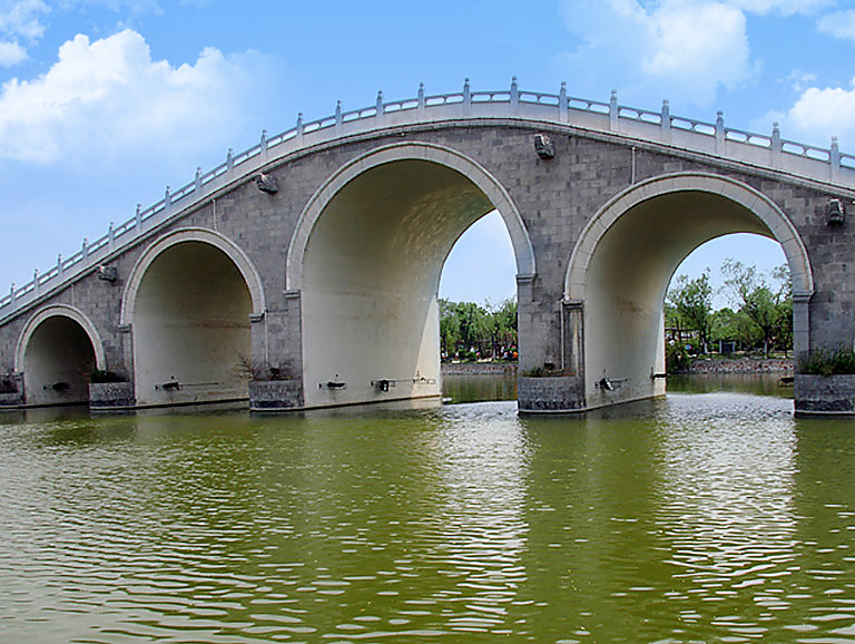 荆州九龙桥图片